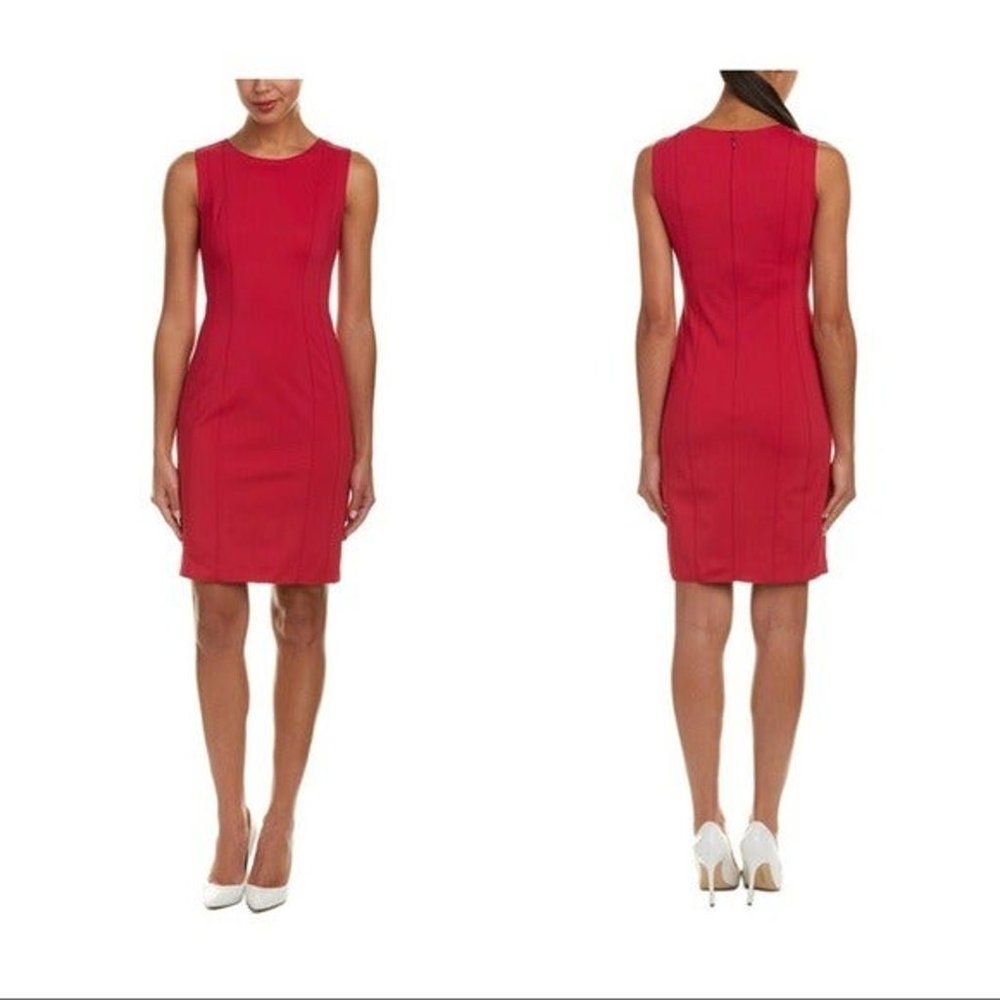 Elie Tahari Pink Sheath Dress size 0